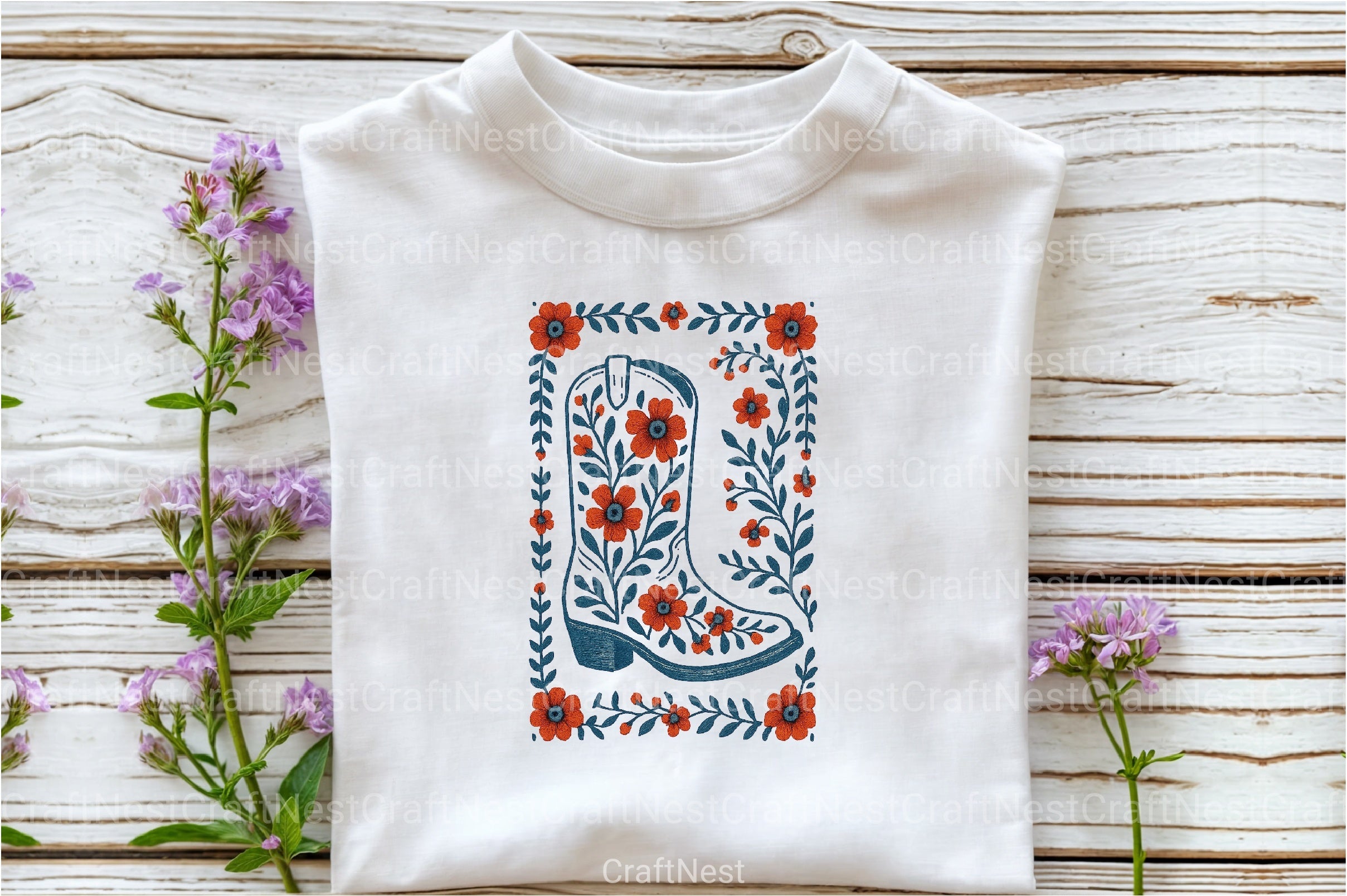 4th Cowgirl Boots Clipart Bundle - CraftNest - Digital Crafting and Art