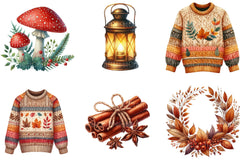 Autumn Collection Clipart Bundle 16 - CraftNest - Digital Crafting and Art