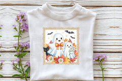 Fall Halloween Cute Ghost Clipart Bundle - CraftNest - Digital Crafting and Art