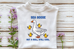 Blocky Style Funny Summer Goose Clipart Bundle 9 - CraftNest - Digital Crafting and Art