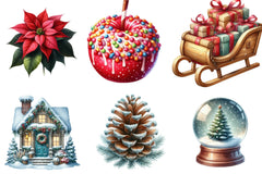 Christmas Clipart Bundle - CraftNest - Digital Crafting and Art