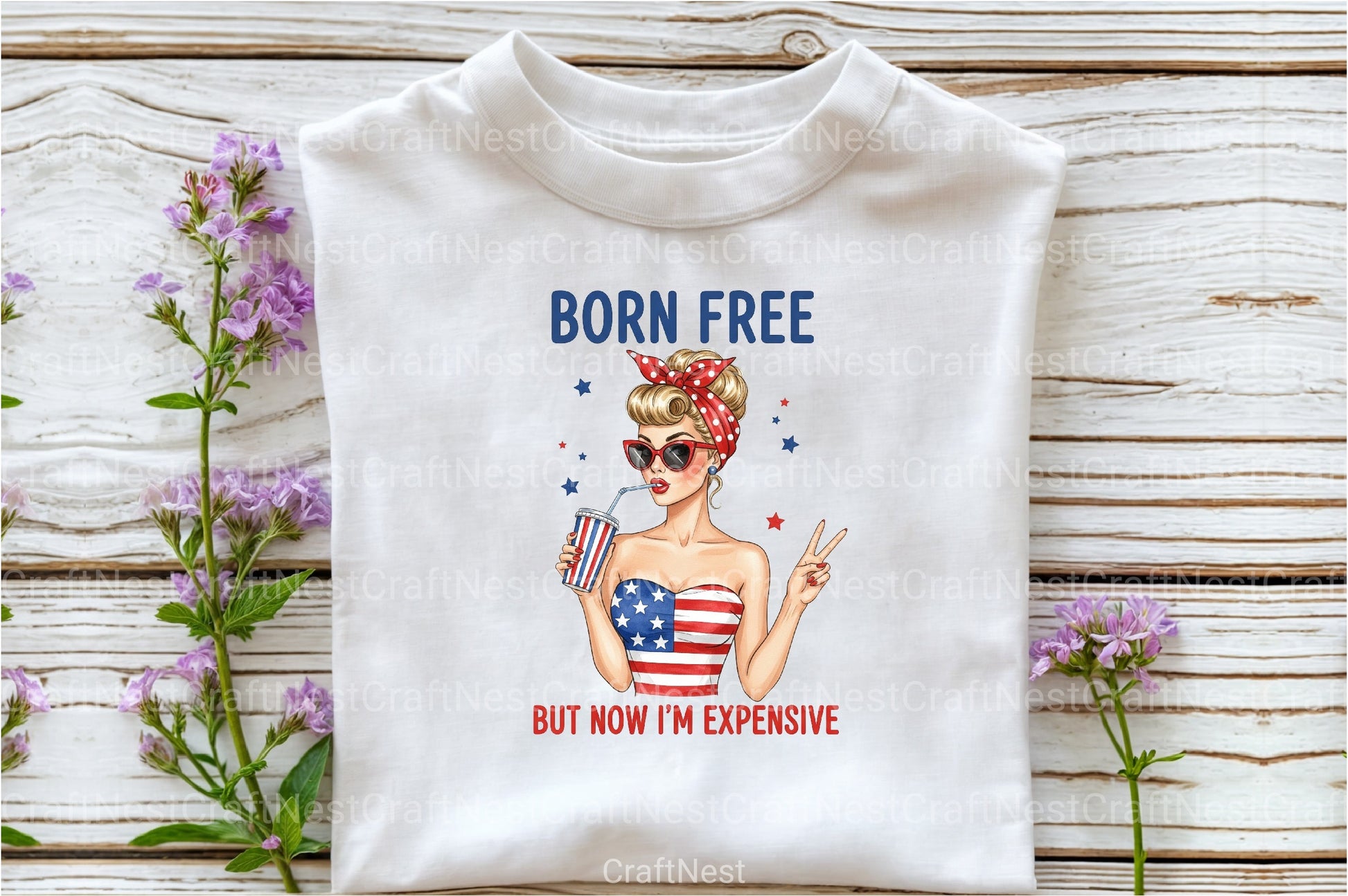 Funny 4th of July USA Patriotic Vintage Clipart Bundle 35 - CraftNest - Digital Crafting and Art