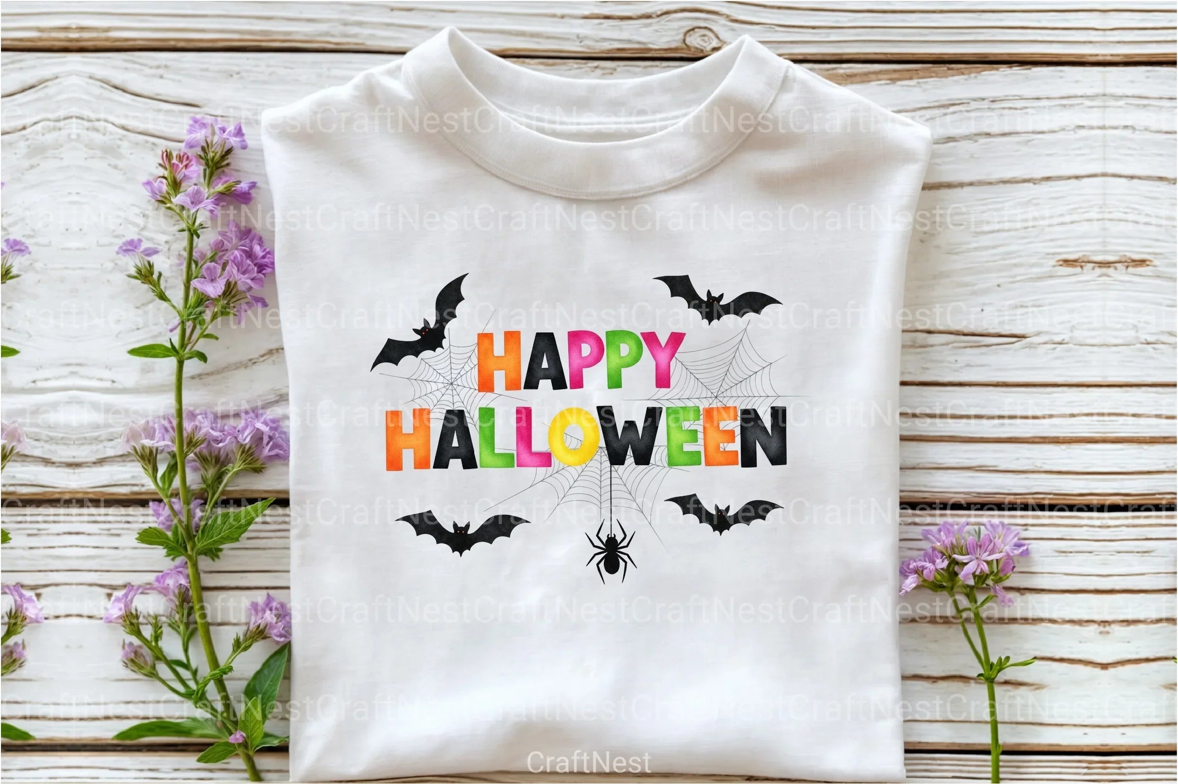 Happy Halloween Embroidery Clipart Bundle - CraftNest - Digital Crafting and Art