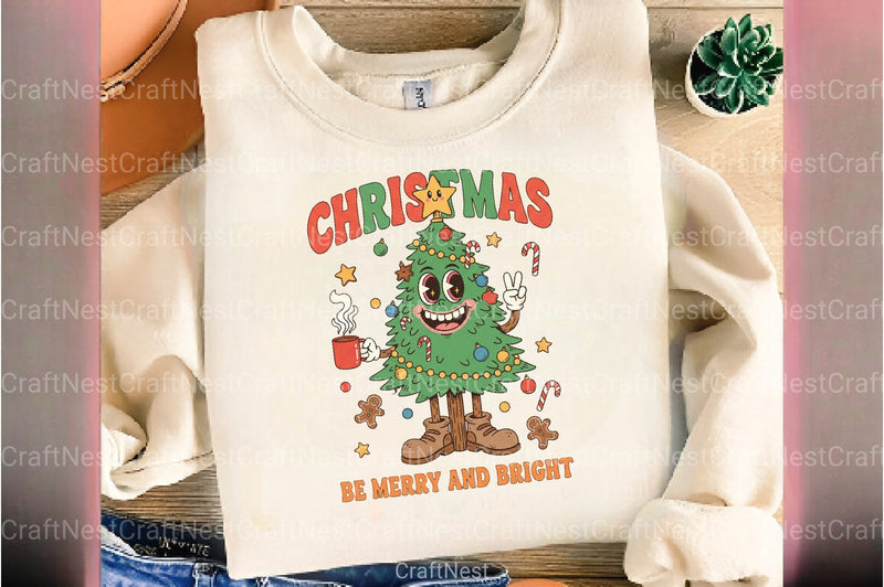 Merry & Bright Christmas Santa Claus Clipart Bundle - CraftNest - Digital Crafting and Art