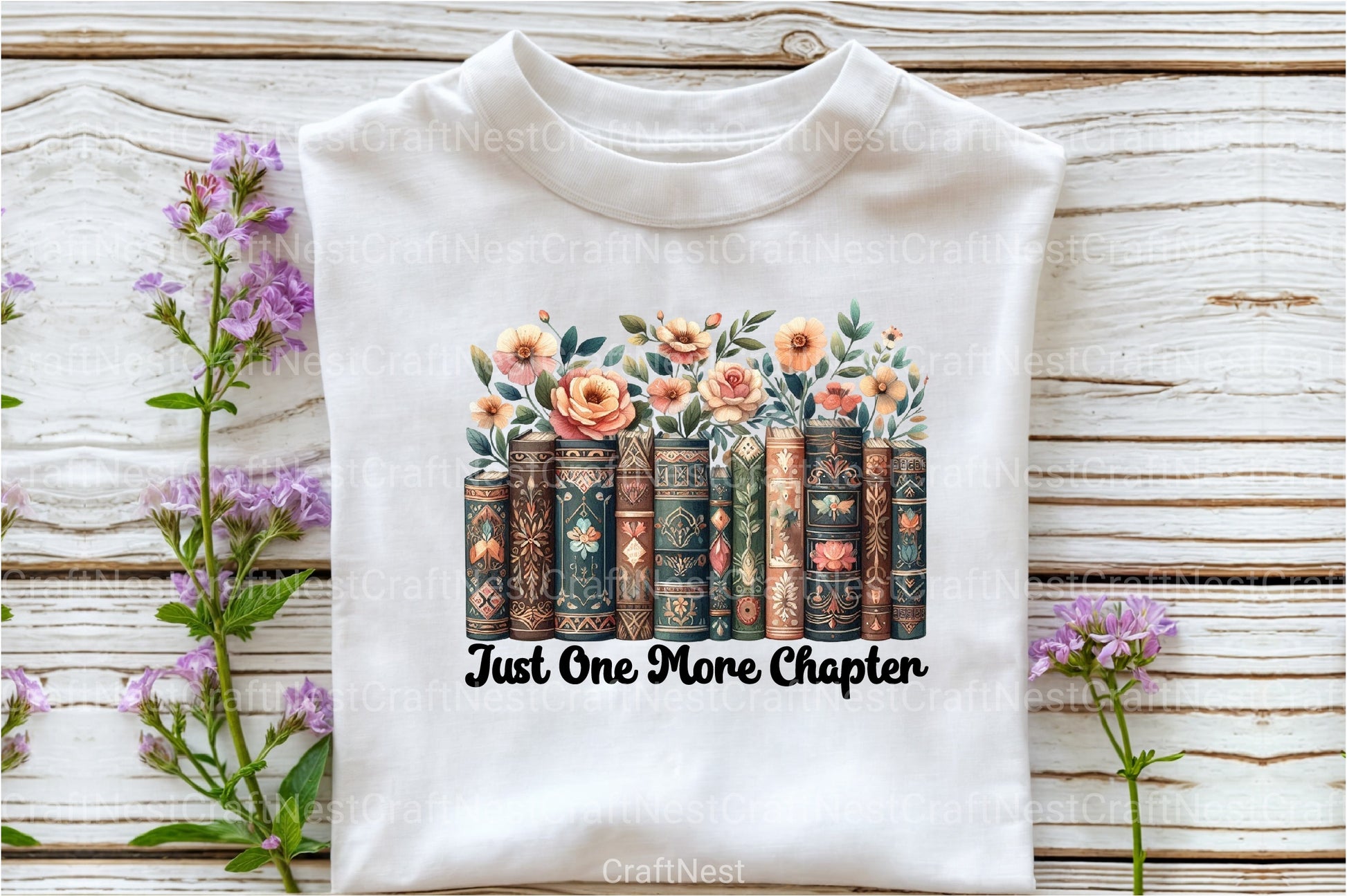 Just One More Chapter Clipart Bundle 1 - CraftNest - Digital Crafting and Art