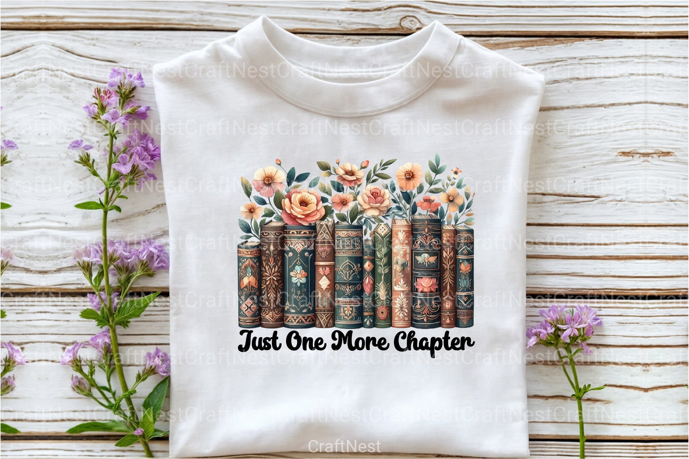 Just One More Chapter Clipart Bundle 1 - CraftNest - Digital Crafting and Art