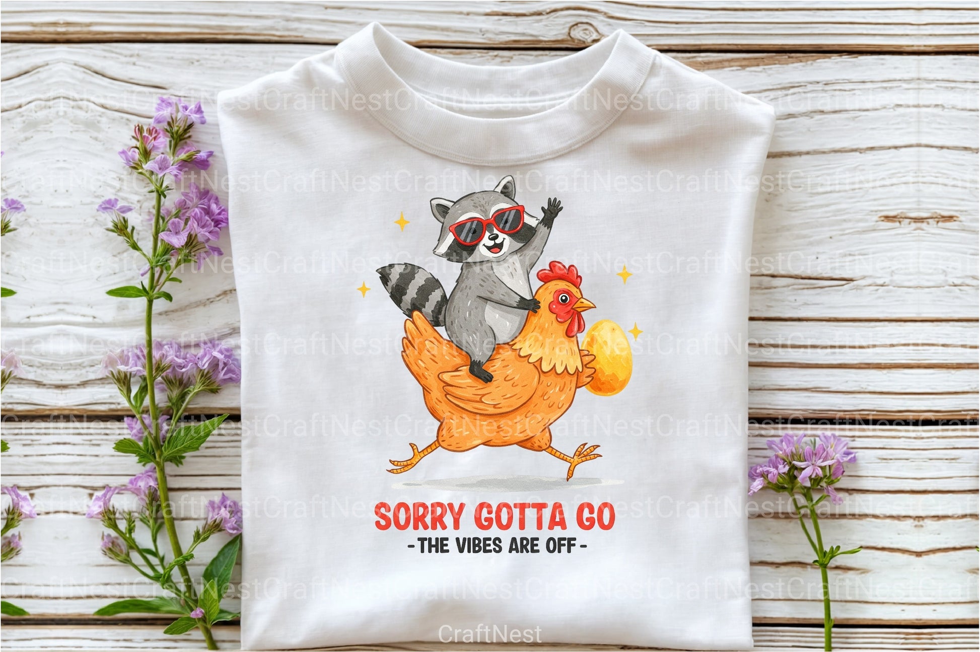 Raccoon Chicken Farm Clipart Bundle - CraftNest - Digital Crafting and Art