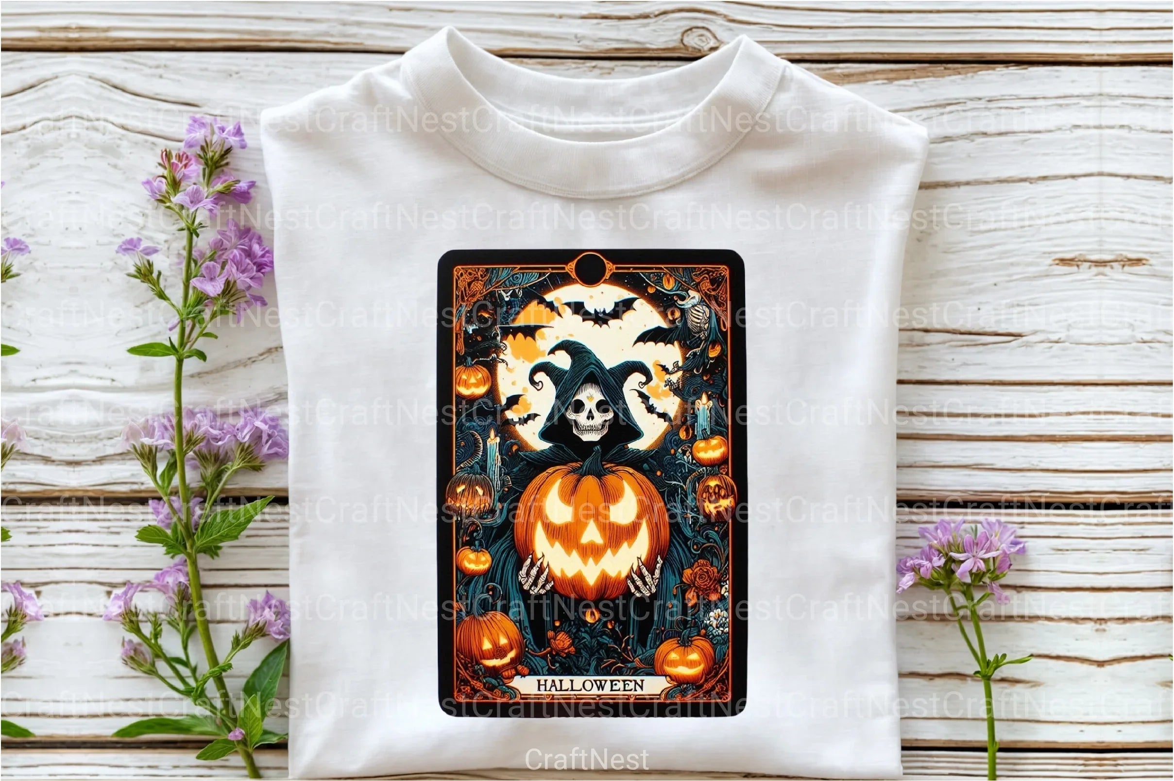 Halloween Tarot Card Clipart Bundle 29 - CraftNest - Digital Crafting and Art