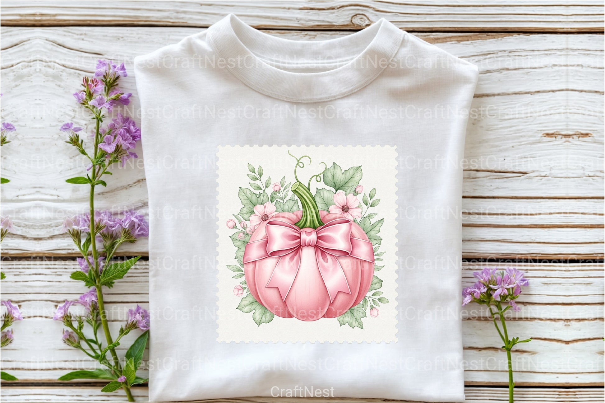 Pumpkin Postage Stamp Clipart Bundle 4 - CraftNest - Digital Crafting and Art