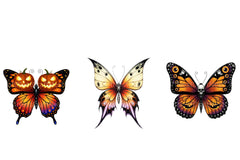 Halloween Butterfly Clipart Bundle 99 - CraftNest - Digital Crafting and Art