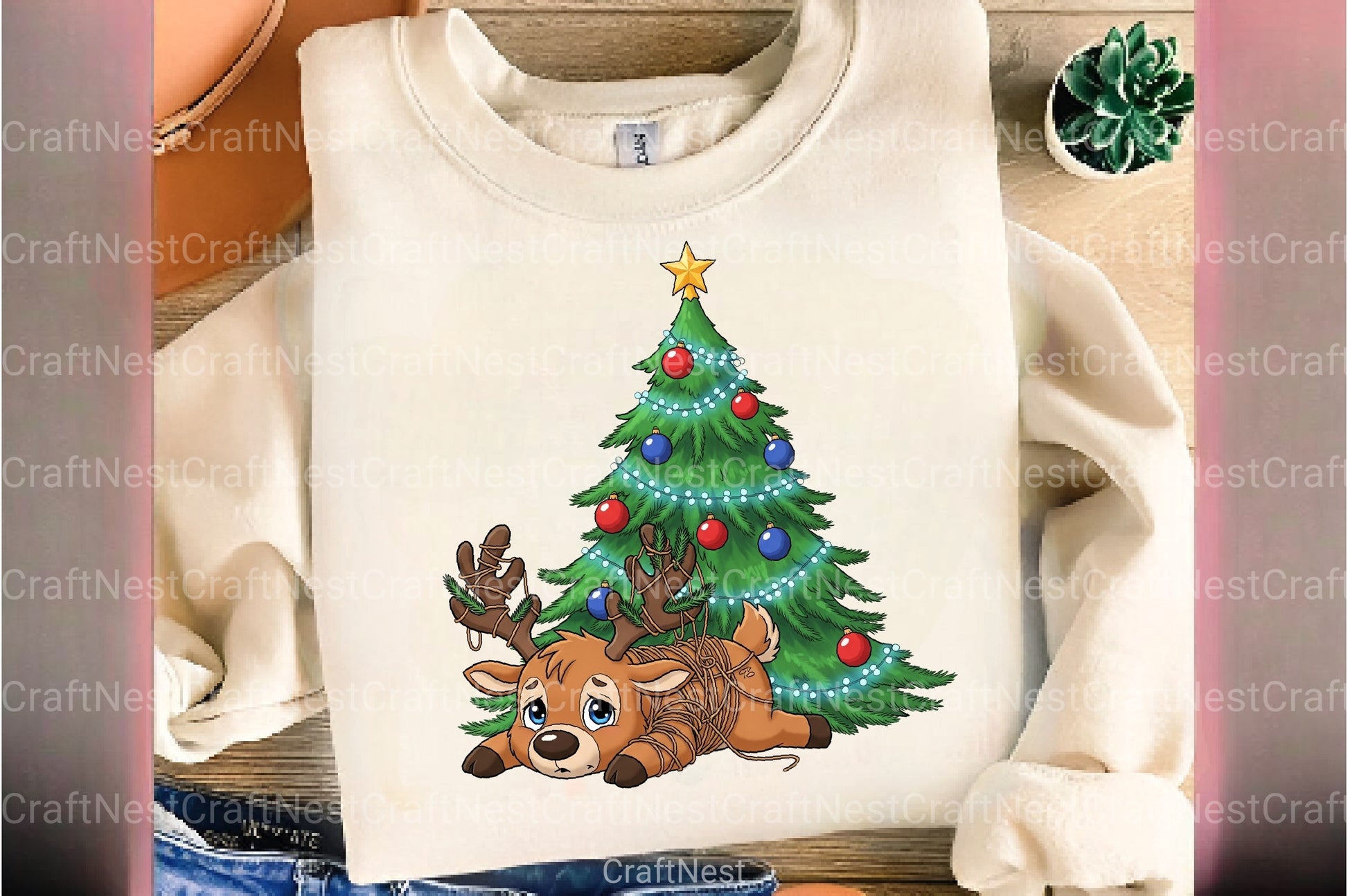 Funny Christmas Clipart Bundle 2 - CraftNest - Digital Crafting and Art