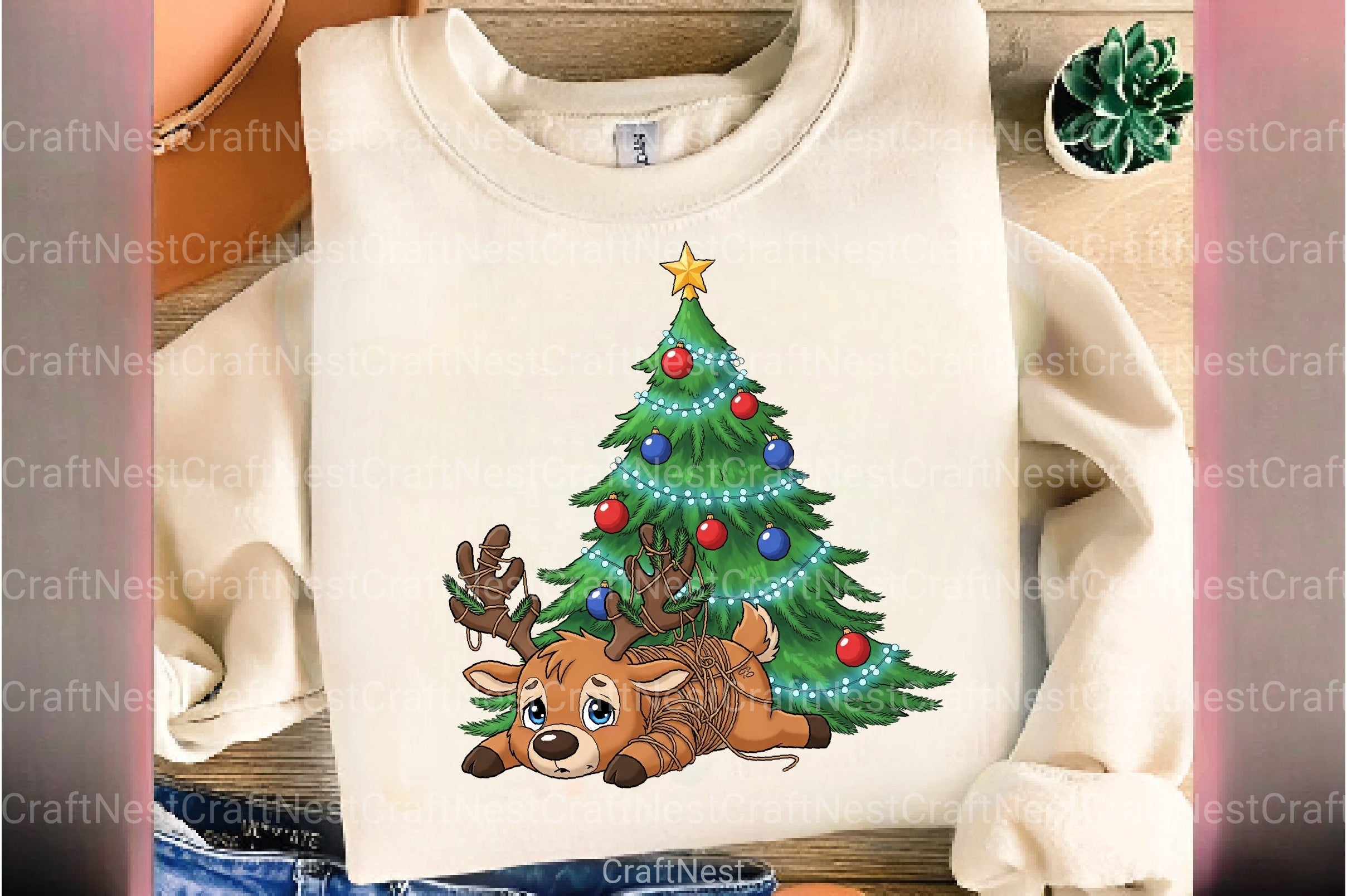 Funny Christmas Clipart Bundle 2 - CraftNest - Digital Crafting and Art