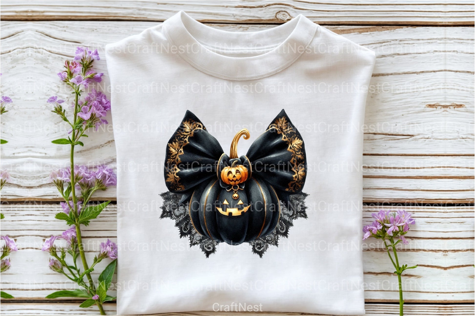 Elegant Halloween Clipart Bundle 6 - CraftNest - Digital Crafting and Art