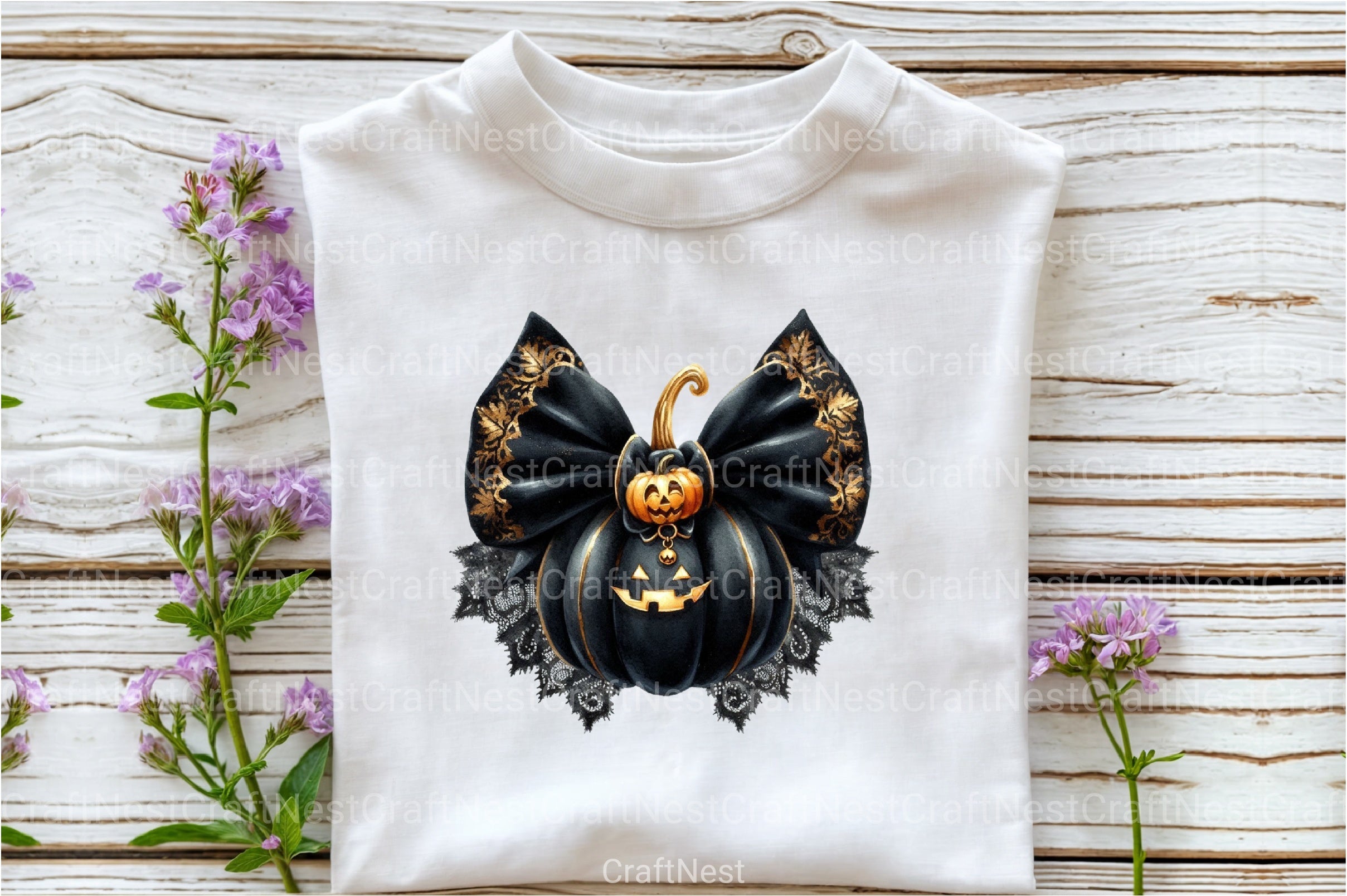 Elegant Halloween Clipart Bundle 6 - CraftNest - Digital Crafting and Art