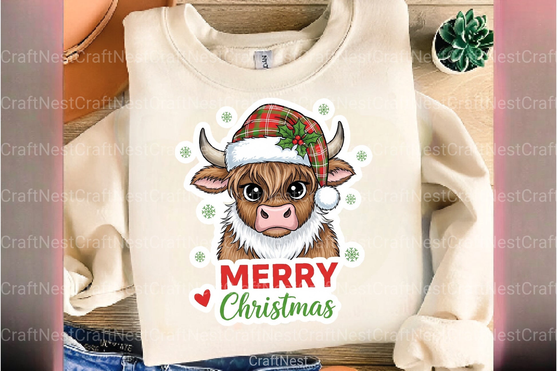 Merry Christmas Sticker Clipart Bundle - CraftNest - Digital Crafting and Art