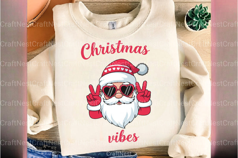 Christmas Vibes Clipart Bundle - CraftNest - Digital Crafting and Art