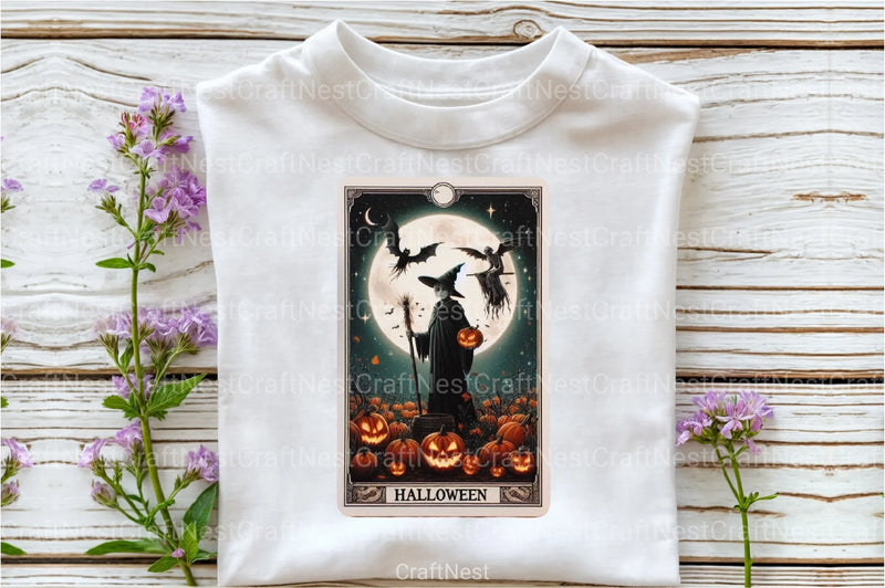 Halloween Tarot Card Clipart Bundle 39 - CraftNest - Digital Crafting and Art