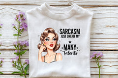 Sarcastic Funny Girl Can't Adult Today Clipart Bundle 4 - CraftNest - Digital Crafting and Art