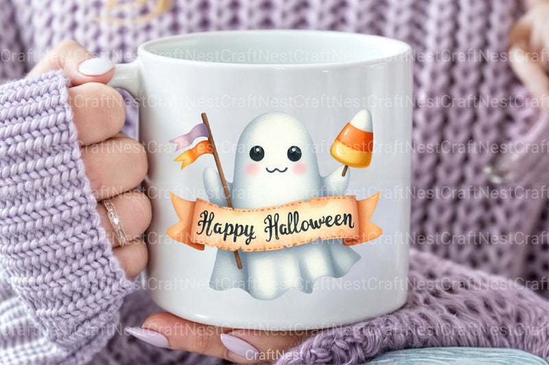 Witch Ghost Halloween Clipart Bundle - CraftNest - Digital Crafting and Art