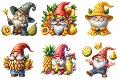 Gnome Jackfruit Clipart Bundle - CraftNest - Digital Crafting and Art
