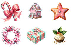 Sweet Christmas Clipart Bundle 3 - CraftNest - Digital Crafting and Art