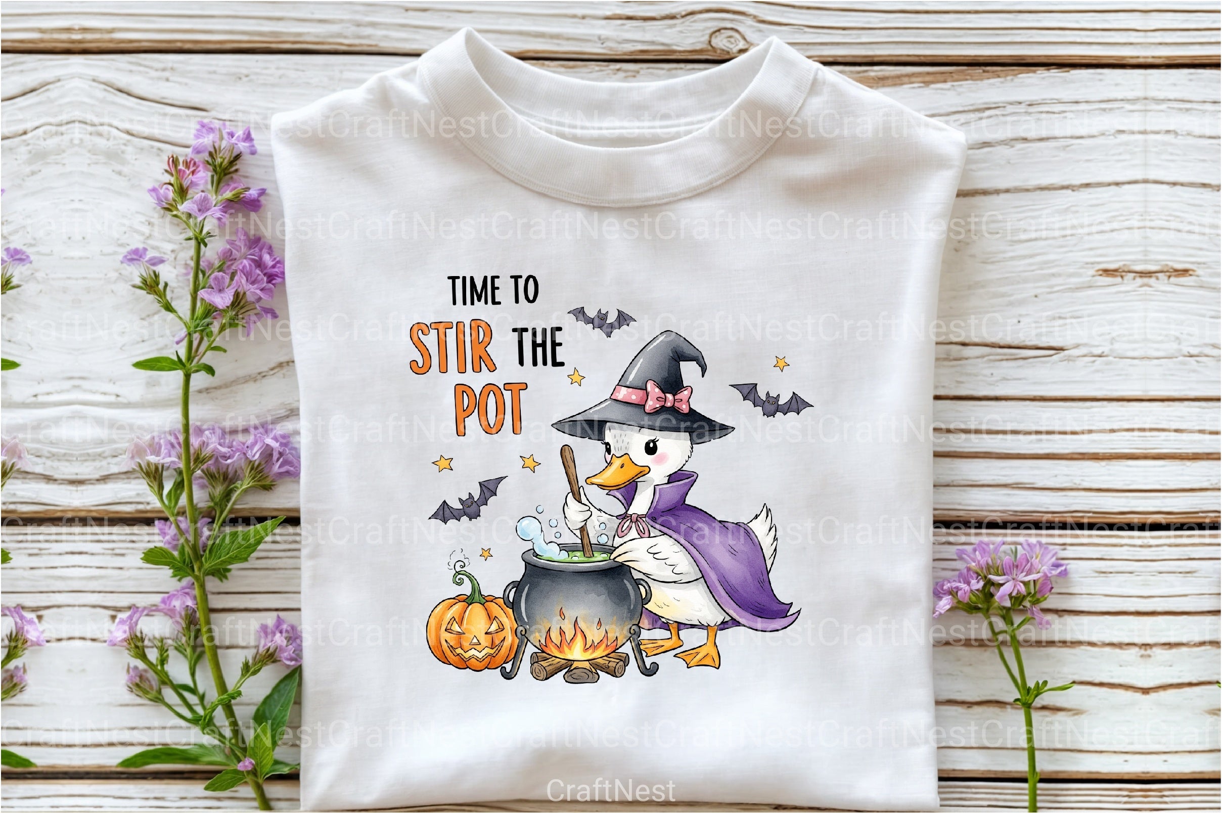 Halloween Goose Clipart Bundle: Stir the Pot - CraftNest - Digital Crafting and Art