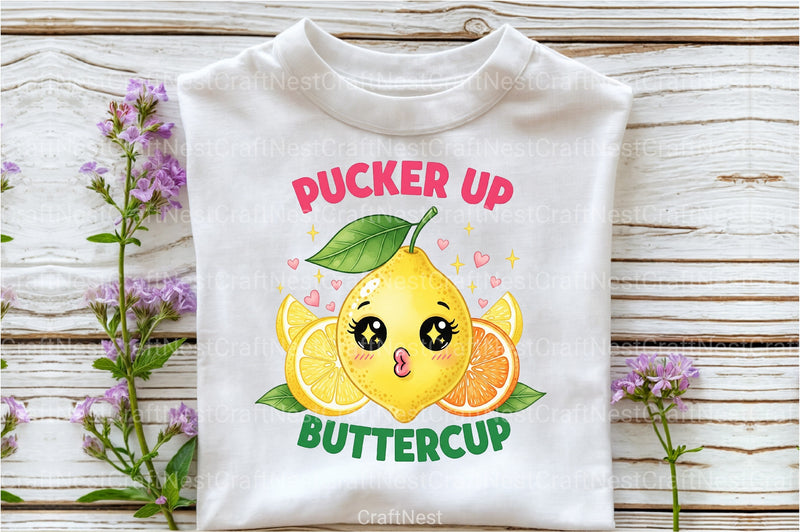 Funny Lemon Clipart Bundle: Positive Main Squeeze 4 - CraftNest - Digital Crafting and Art