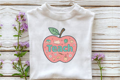 Teach Teacher Apple Clipart Bundle - CraftNest - Digital Crafting and Art