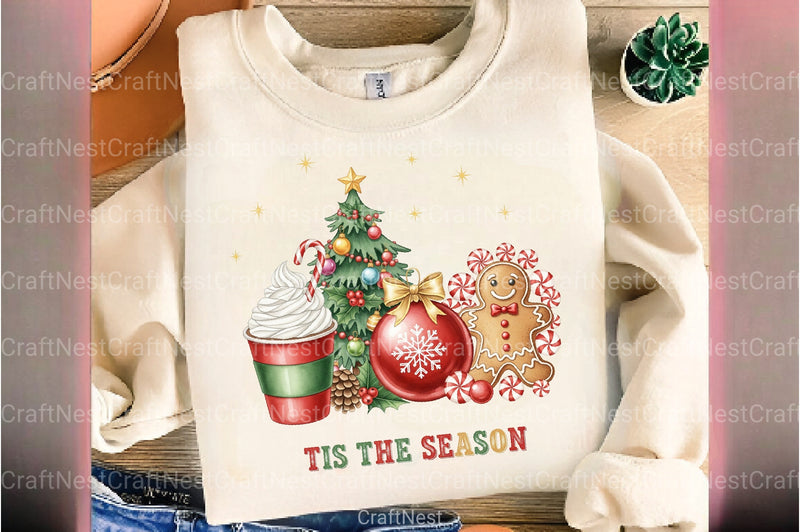 Festive Christmas Clipart Bundle 1 - CraftNest - Digital Crafting and Art