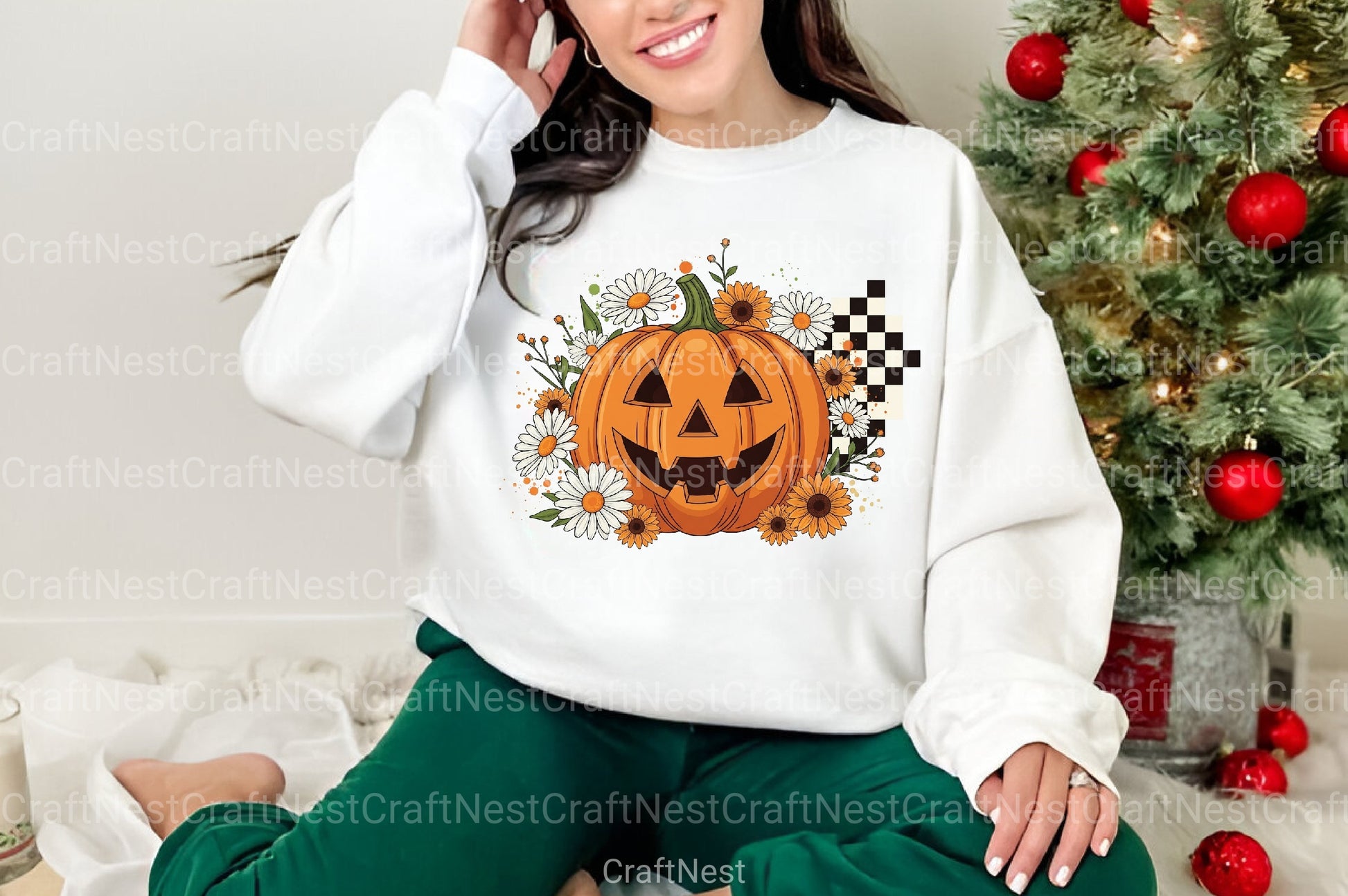 Floral Halloween Fall Pumpkin Clipart Bundle - CraftNest - Digital Crafting and Art