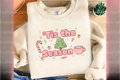 Santa Baby Pinup Pink Christmas Clipart Bundle - CraftNest - Digital Crafting and Art