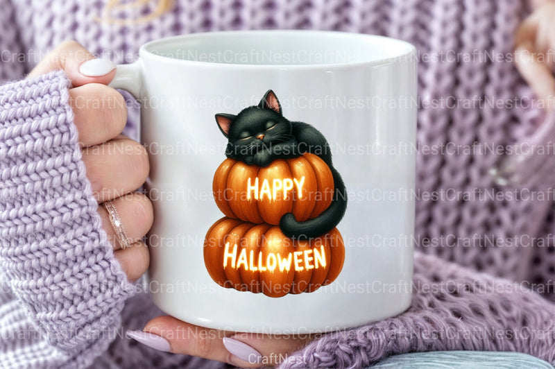 Cute Pumpkin Ghost Clipart Bundle - CraftNest - Digital Crafting and Art