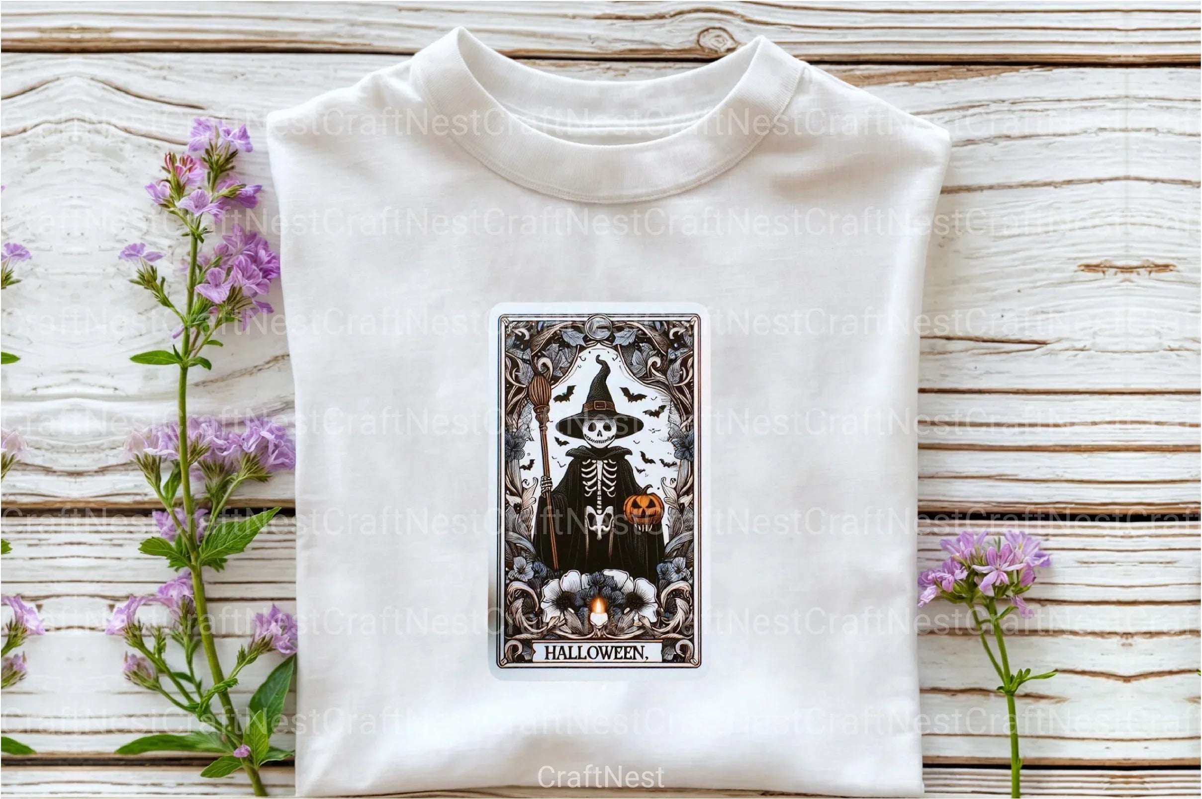 Halloween Tarot Card Clipart Bundle 22 - CraftNest - Digital Crafting and Art