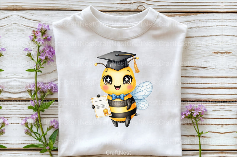 Back to School Bee Clipart Bundle 6 - CraftNest - Digital Crafting and Art