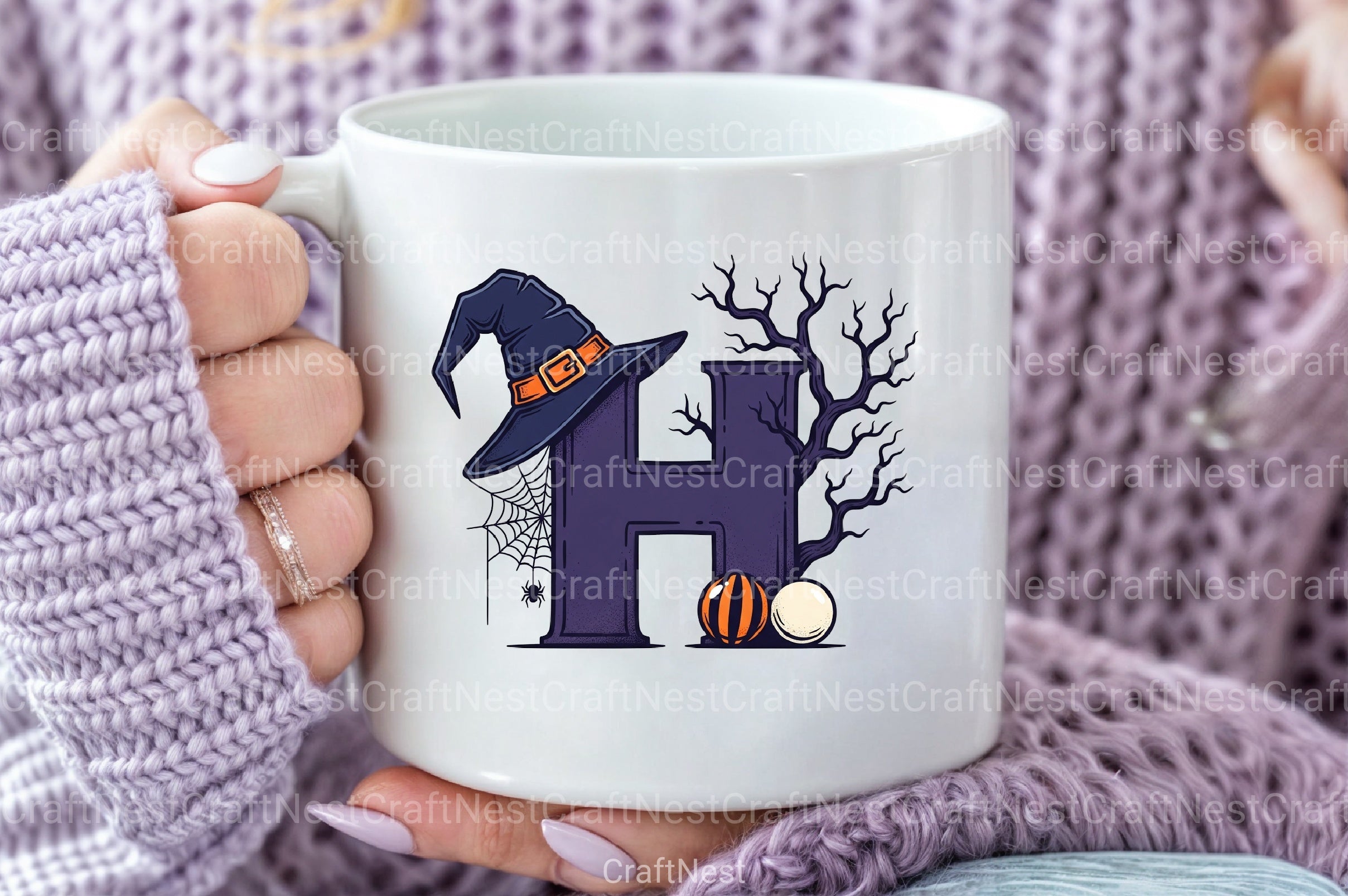 Halloween Alphabet Clipart Bundle 35 - CraftNest - Digital Crafting and Art