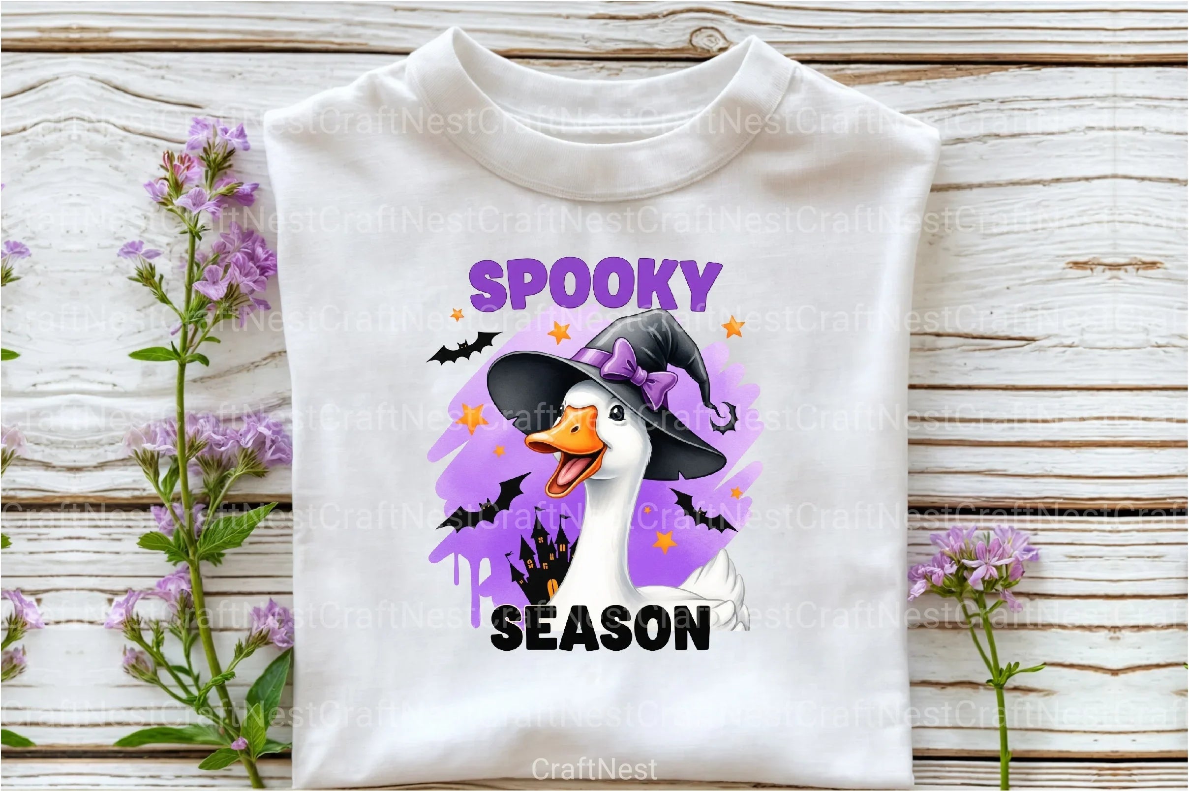 Spooky Season Goose Halloween Fall Clipart Bundle - CraftNest - Digital Crafting and Art