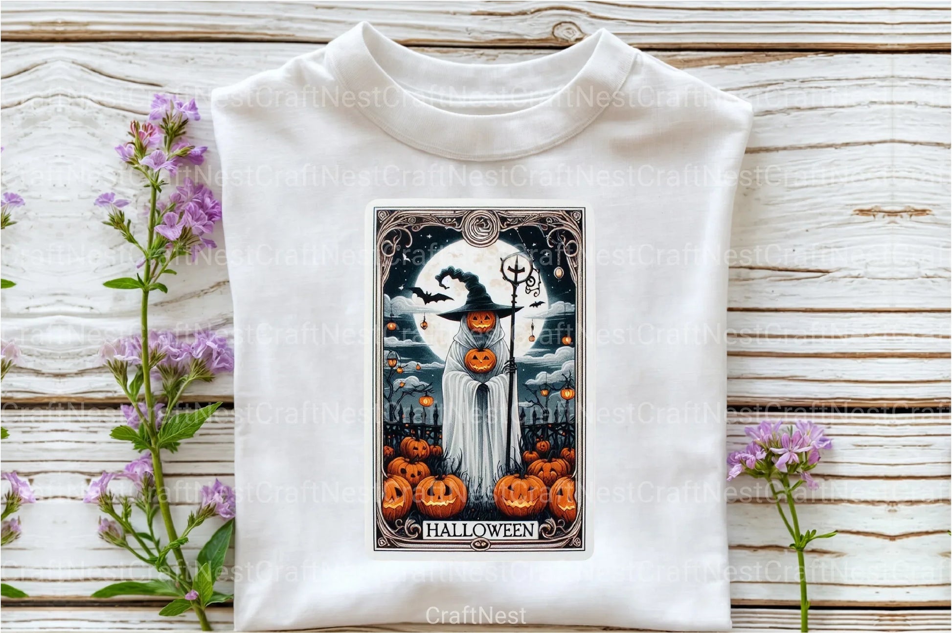 Halloween Tarot Card Clipart Bundle 4 - CraftNest - Digital Crafting and Art