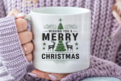 Merry Christmas Tree Design Clipart Bundle 44 - CraftNest - Digital Crafting and Art