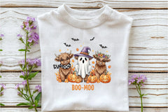 Cute Highland Cow Halloween Clipart Bundle 3 - CraftNest - Digital Crafting and Art