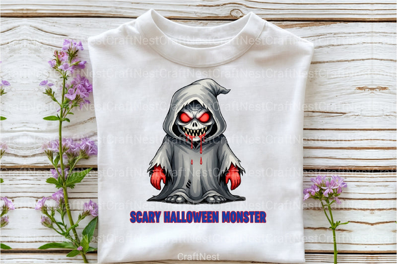 Scary Halloween Monster Clipart Bundle - CraftNest - Digital Crafting and Art