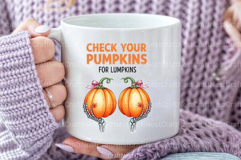 Halloween Breast Cancer Clipart Bundle 6 - CraftNest - Digital Crafting and Art