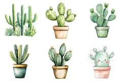 Cactus Doodle Clipart Bundle - CraftNest - Digital Crafting and Art