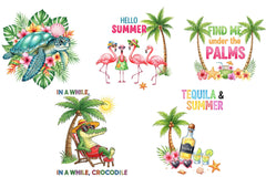 Summer Season Quotes Clipart Bundle 85 - CraftNest - Digital Crafting and Art