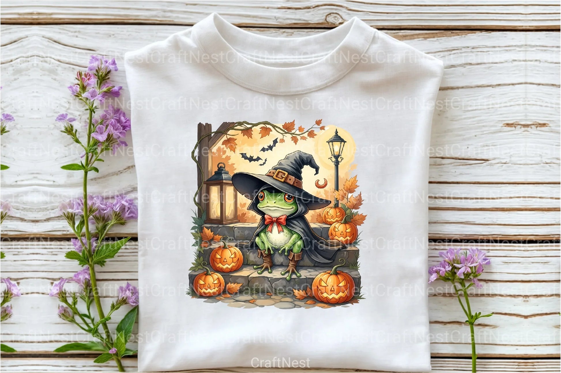 Halloween Frog Clipart Bundle - CraftNest - Digital Crafting and Art