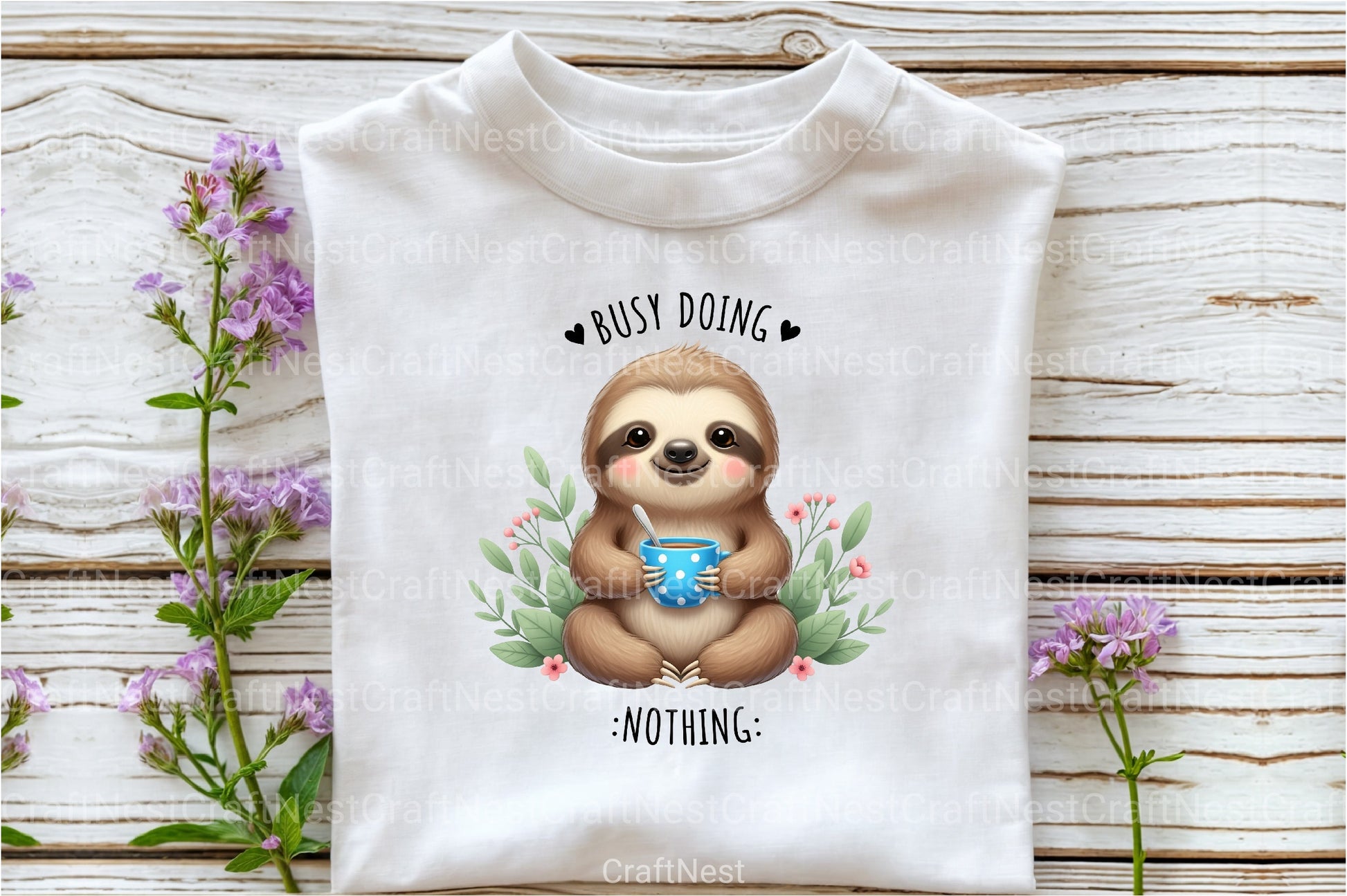 Funny Sloth Quotes Clipart Bundle 77 - CraftNest - Digital Crafting and Art