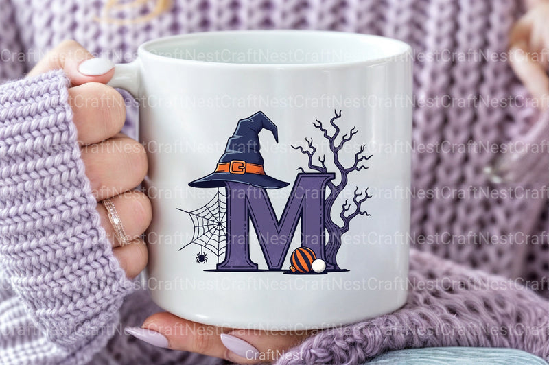 Halloween Alphabet Clipart Bundle 15 - CraftNest - Digital Crafting and Art