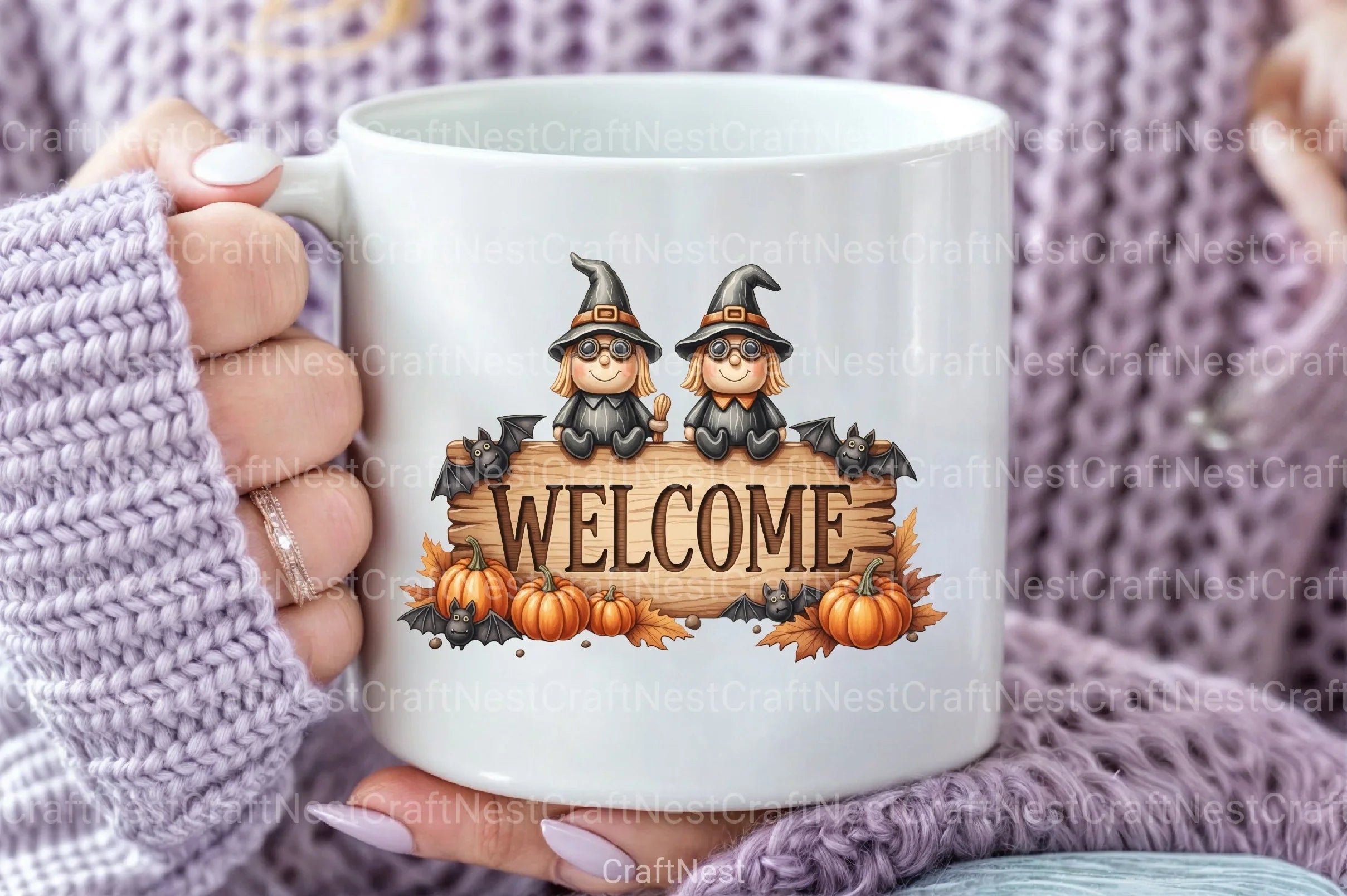 Halloween Witches Clipart Bundle 1 - CraftNest - Digital Crafting and Art