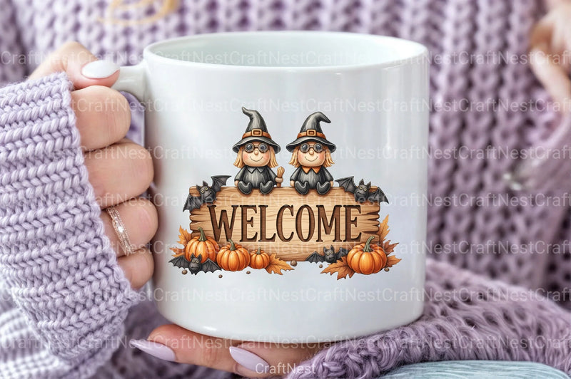 Halloween Witches Clipart Bundle 1 - CraftNest - Digital Crafting and Art