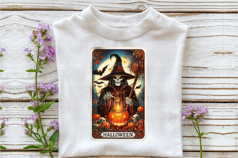 Halloween Tarot Card Clipart Bundle 15 - CraftNest - Digital Crafting and Art