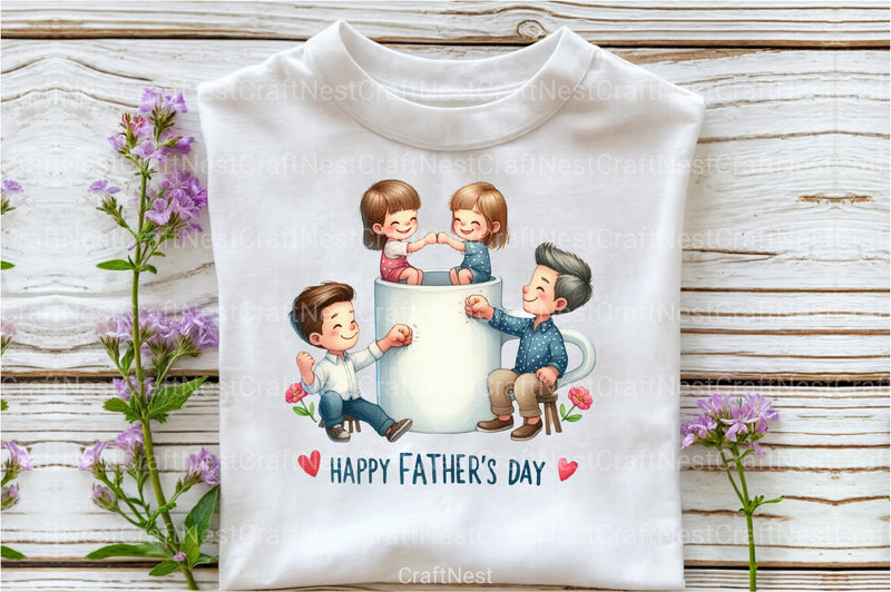 Kids Father’s Day Fist Bump Clipart Bundle 12 - CraftNest - Digital Crafting and Art